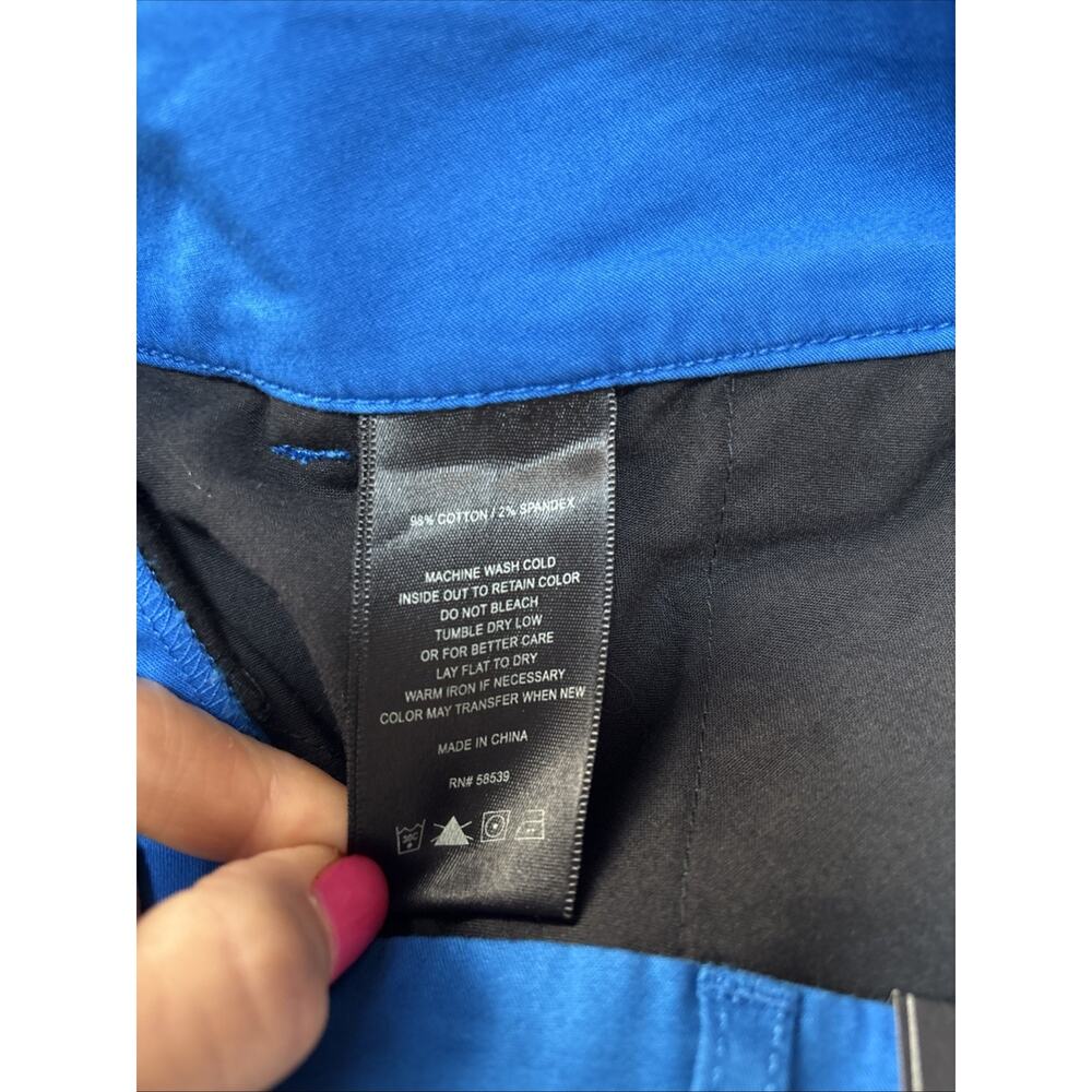 Kut From The Kloth Women's 6 Blue Crop Trouser Pants‎ Resort Travel Spring BOHO - Picture 6 of 10